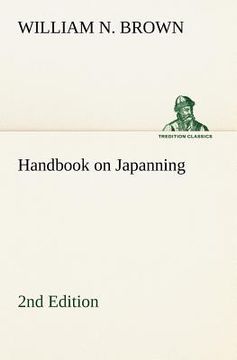 portada handbook on japanning: 2nd edition for ironware, tinware, wood, etc. with sections on tinplating and galvanizing