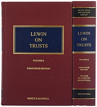 portada Lewin on Trusts (en Inglés)