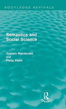 portada Semantics and Social Science (Routledge Revivals) (in English)