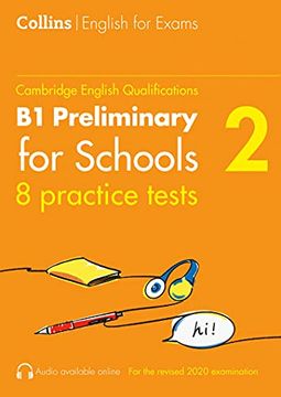 portada Practice Tests for b1 Preliminary for Schools (Pet) (Volume 2) (Collins Cambridge English) 