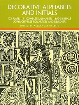 portada Decorative Alphabets and Initials (Lettering, Calligraphy, Typography) (en Inglés)