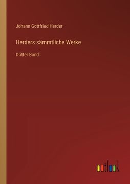 portada Herders sämmtliche Werke: Dritter Band (en Alemán)