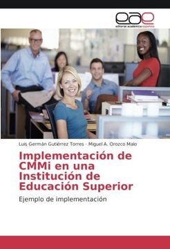 portada Implementación de CMMi en una Institución de Educación Superior: Ejemplo de implementación