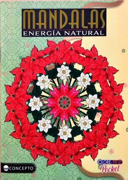 portada Colorearte Pocket Mandalas Energia Natural (in Spanish)