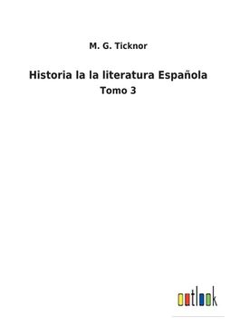 portada Historia la la literatura Española: Tomo 3
