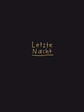 Karoline Schreiber - Last Night (en Inglés)