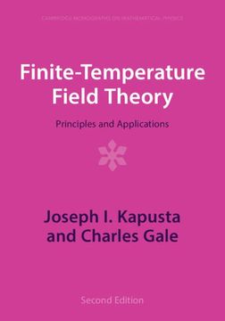 portada Finite-Temperature Field Theory: Principles and Applications (Cambridge Monographs on Mathematical Physics) (en Inglés)