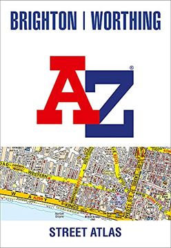 portada Brighton and Worthing A-Z Street Atlas (en Inglés)