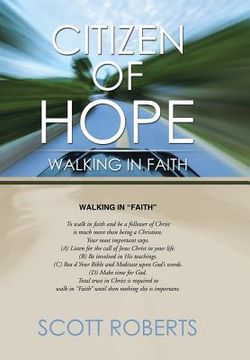 portada Citizen of Hope: Walking in Faith (en Inglés)