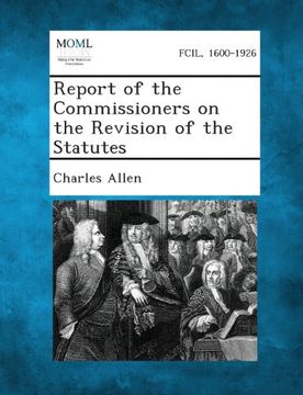 portada Report of the Commissioners on the Revision of the Statutes