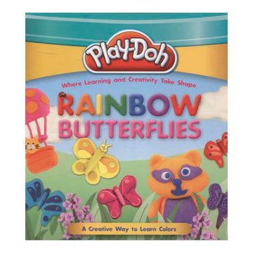 portada Rainbow Butterflies (Play-Doh First Concepts) (en Inglés)