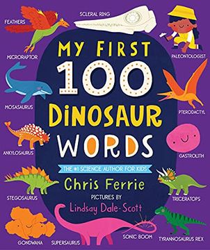 portada My First 100 Dinosaur Words (my First Steam Words) (en Inglés)