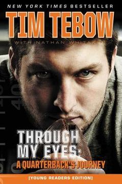 portada through my eyes: a quarterback's journey, young reader's edition