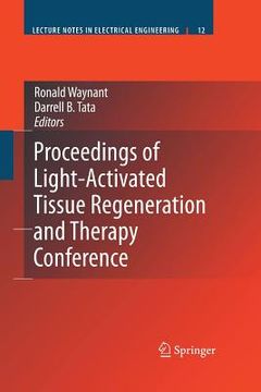 portada Proceedings of Light-Activated Tissue Regeneration and Therapy Conference (en Inglés)