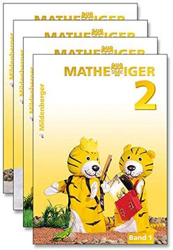 portada Mathetiger 2 - Heft 1 - 4: Mit Cd-Rom Mathetiger Basic 2 und 8 Arbeitsbeilagen (en Alemán)