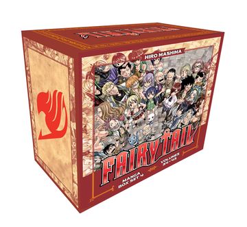 portada Fairy Tail Manga box set 4 (en Inglés)