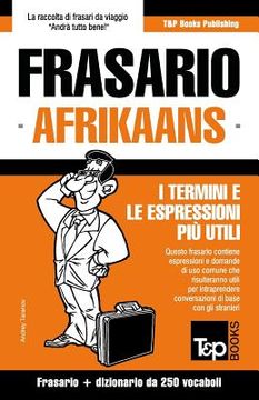 portada Frasario Italiano-Afrikaans e mini dizionario da 250 vocaboli (en Italiano)