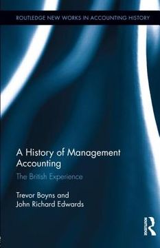 portada a history of management accounting (en Inglés)