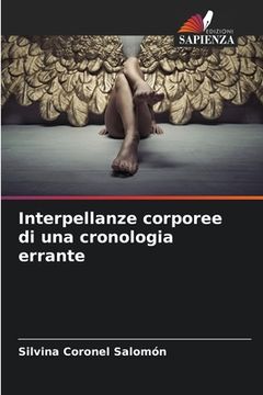 portada Interpellanze corporee di una cronologia errante (in Italian)