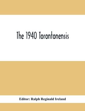 portada The 1940 Torontonensis (en Inglés)