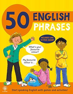 portada 50 English Phrases: Start Speaking English With Games and Activities (50 Phrases) (in English)