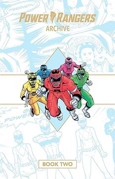 portada Power Rangers Archive Book two Deluxe Edition hc (in English)