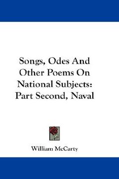 portada songs, odes and other poems on national subjects: part second, naval