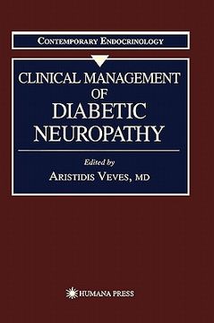 portada clinical management of diabetic neuropathy (en Inglés)