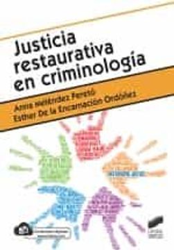 portada Justicia Restaurativa en Criminologia (in Spanish)