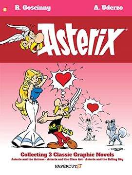portada Asterix Omnibus Vol. 11: Collecting "Asterix and the Actress," "Asterix and the Class Act," and "Asterix and the Falling sky (11) (en Inglés)
