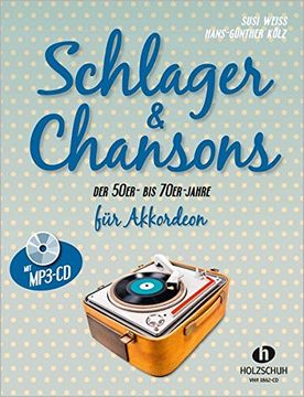 portada Schlager & Chansons der 50Er- bis 70Er- Jahre. Mit Mp3-Cd (in German)