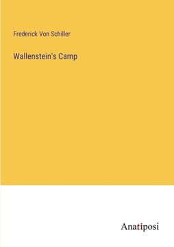 portada Wallenstein's Camp (en Inglés)