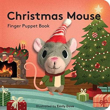portada Christmas Mouse: Finger Puppet Book (en Inglés)
