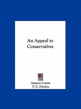 portada an appeal to conservatives (en Inglés)