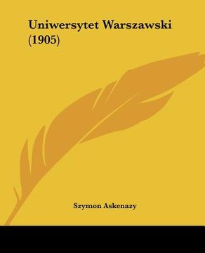 portada uniwersytet warszawski (1905) (en Inglés)
