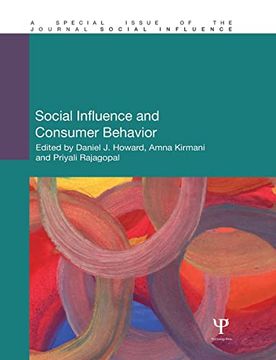 portada Social Influence and Consumer Behavior (in English)