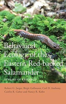 portada Behavioral Ecology of the Eastern Red-Backed Salamander: 50 Years of Research (in English)