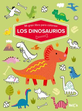 portada Mi Gran Libro Para Colorear - los Dinosaurios