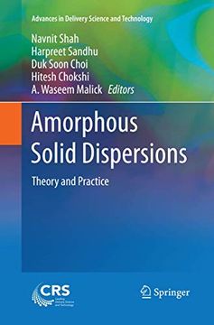 portada Amorphous Solid Dispersions: Theory and Practice (Advances in Delivery Science and Technology)