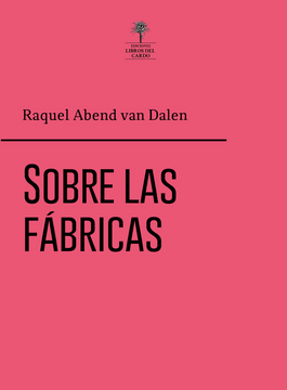 portada Sobre las fábricas (in Spanish)