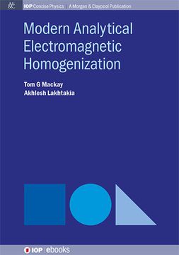 portada Modern Analytical Electromagnetic Homogenization (en Inglés)