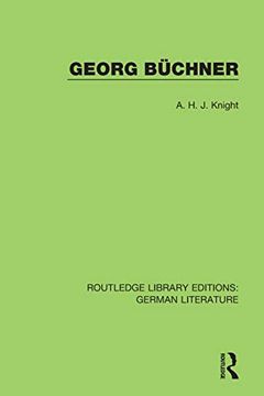 portada Georg Büchner (Routledge Library Editions: German Literature) (in English)