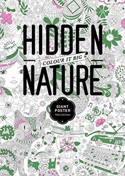 portada The Hidden Nature Coloring Poster (en Inglés)