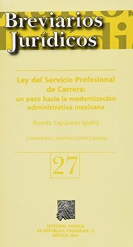 portada ley del servicio profesional de carrera