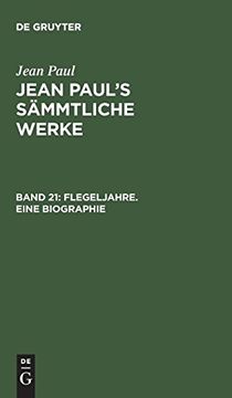 portada Flegeljahre; Bd. 3-4: Aus: Sämmtliche Werke Jean Paul's Sämmtliche Werke, bd. 21 (in German)