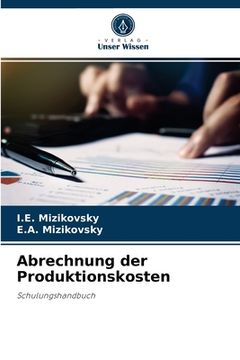 portada Abrechnung der Produktionskosten (en Alemán)