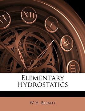 portada elementary hydrostatics (en Inglés)