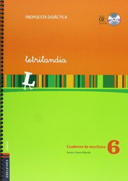 portada letrilandia cuaderno de escritura 6 (propuesta didáctica)