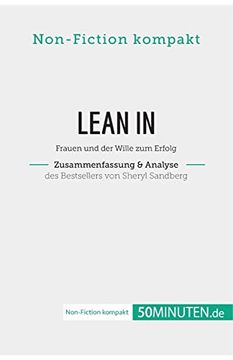 portada Lean in. Zusammenfassung & Analyse des Bestsellers von Sheryl Sandberg: Frauen und der Wille zum Erfolg (in German)