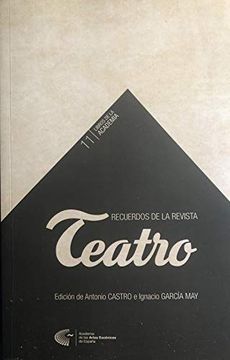 portada Recuerdos de la Revista Teatro (1952-57) (Libros de la Academia)